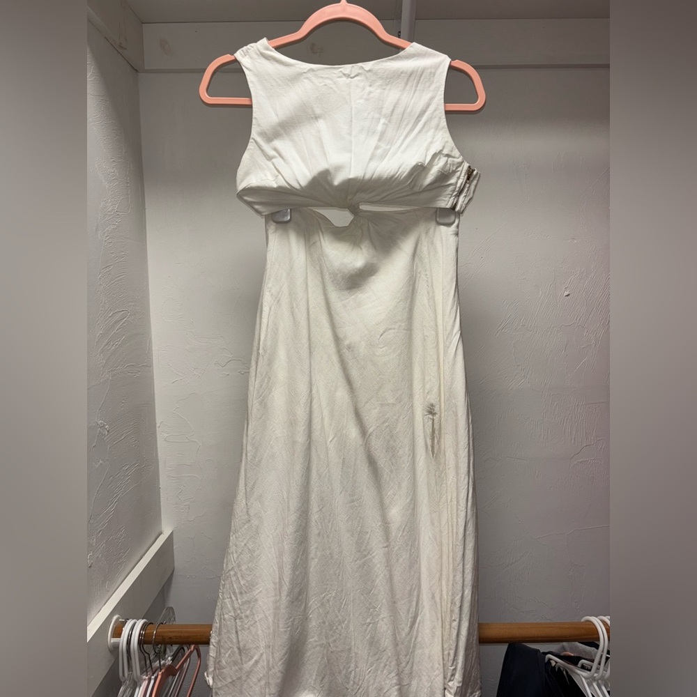 White Hello Molly Maxi Dress